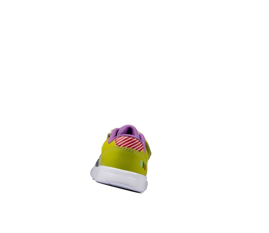 Buty Codzienne Clarks Ath Howdy Chłopięce Białe | PVZOEM865