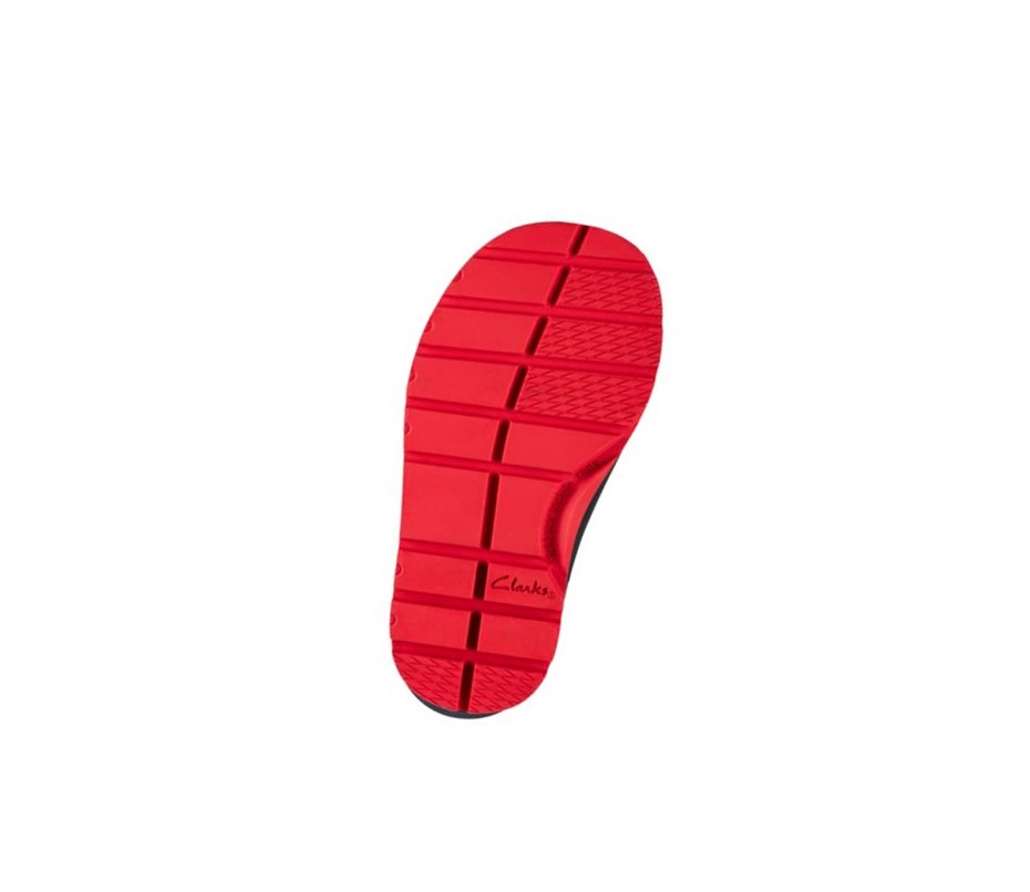 Kalosze Clarks Mudder Dash Chłopięce Niebieskie | IREHLD340