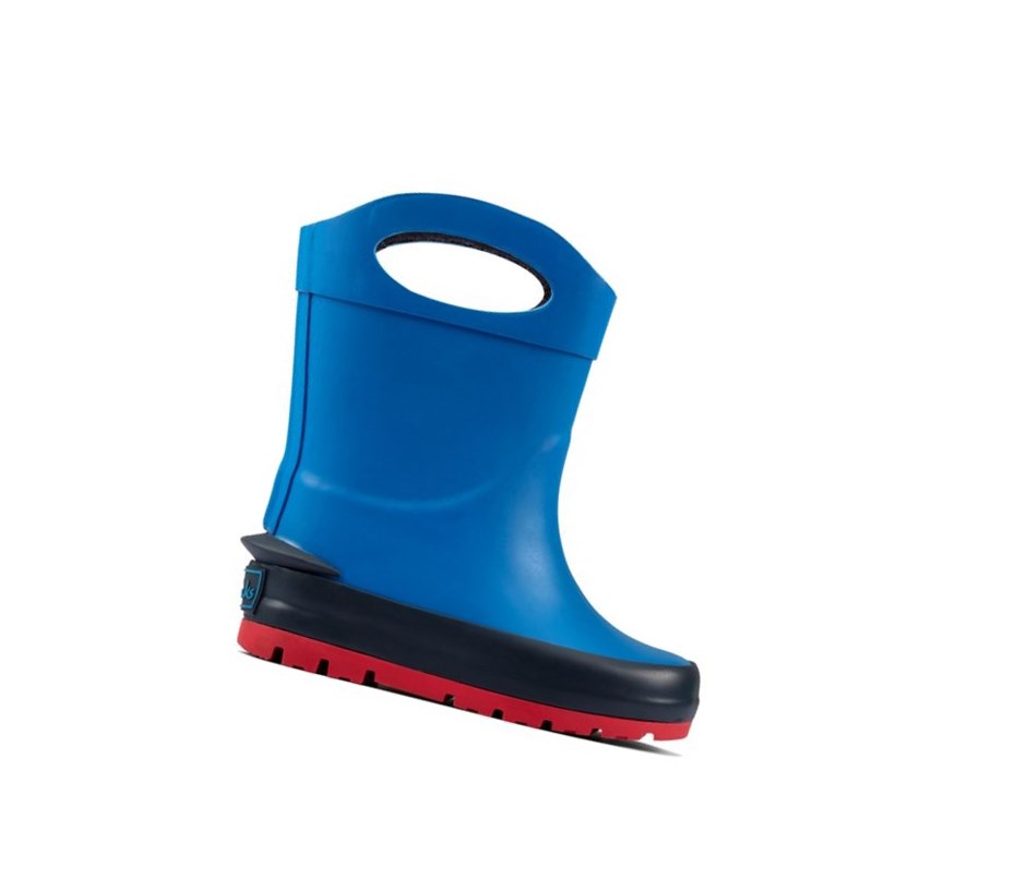 Kalosze Clarks Mudder Dash Chłopięce Niebieskie | IREHLD340