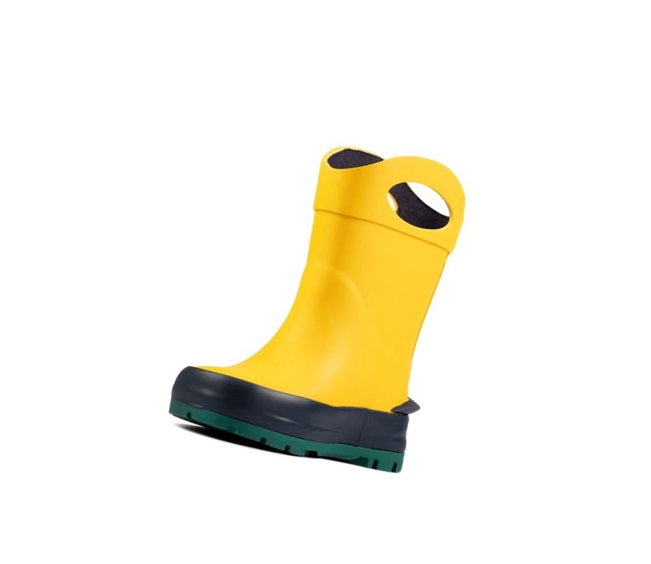Kalosze Clarks Mudder Dash Chłopięce Żółte | HJRTIF508