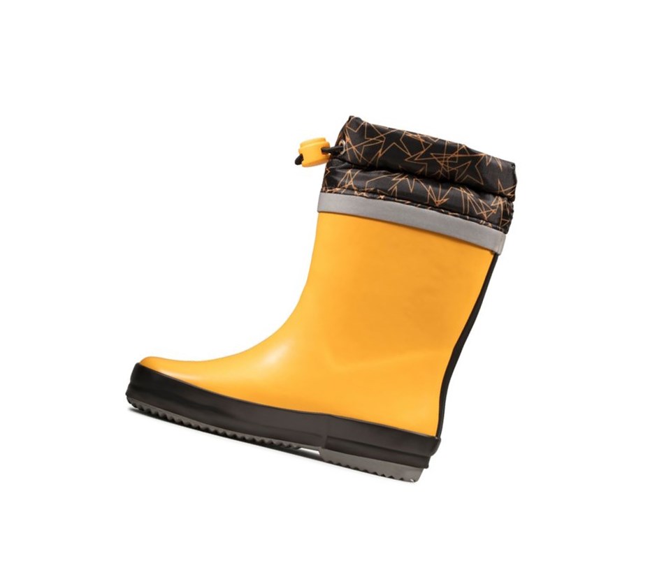 Kalosze Clarks Tarri Tie Chłopięce Żółte | LBCWHR748