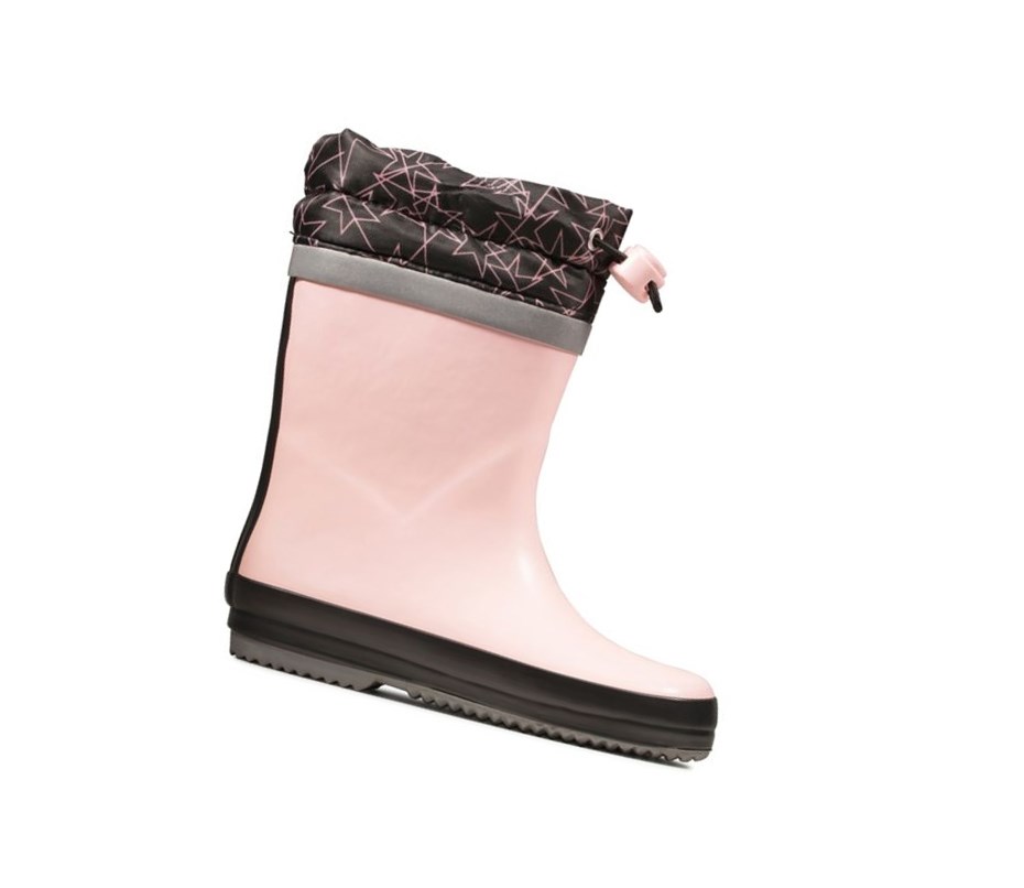 Kalosze Clarks Tarri Tie Dziewczynka Różowe | RDUBXN319