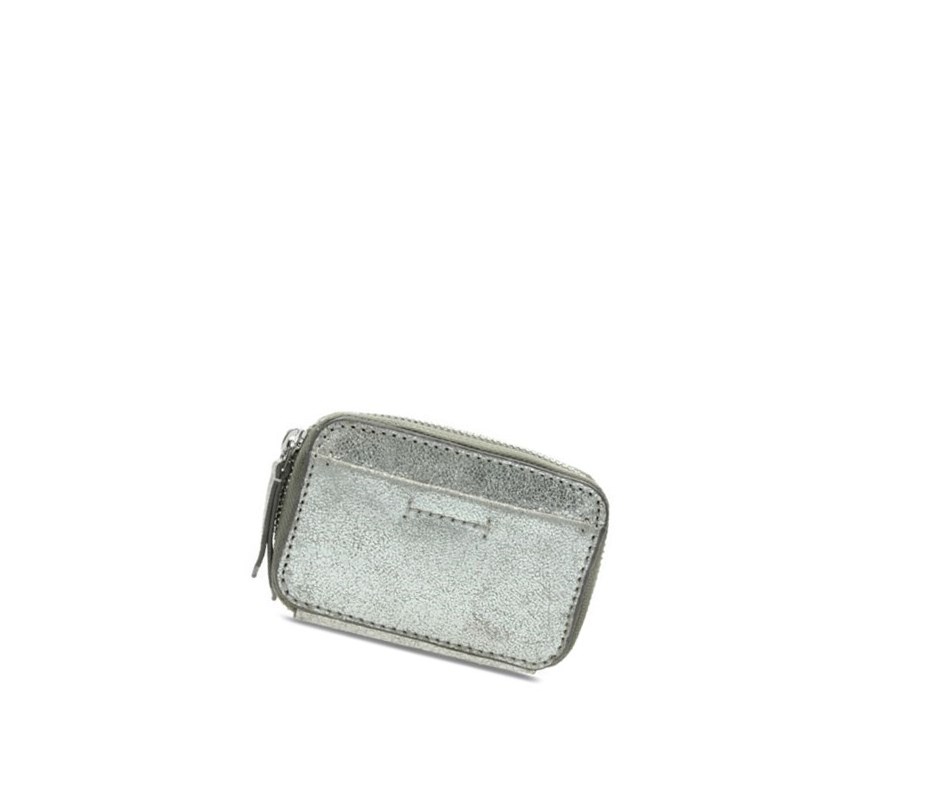 Leather Bags Clarks Roslyn Skórzane Damskie Srebrne | PRQFMH106