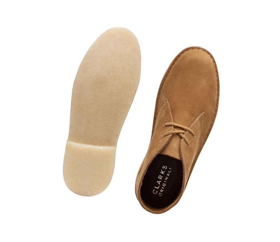 Pustynne Buty Clarks Oryginalne Nubuck Damskie Brązowe | ZUXLMF165