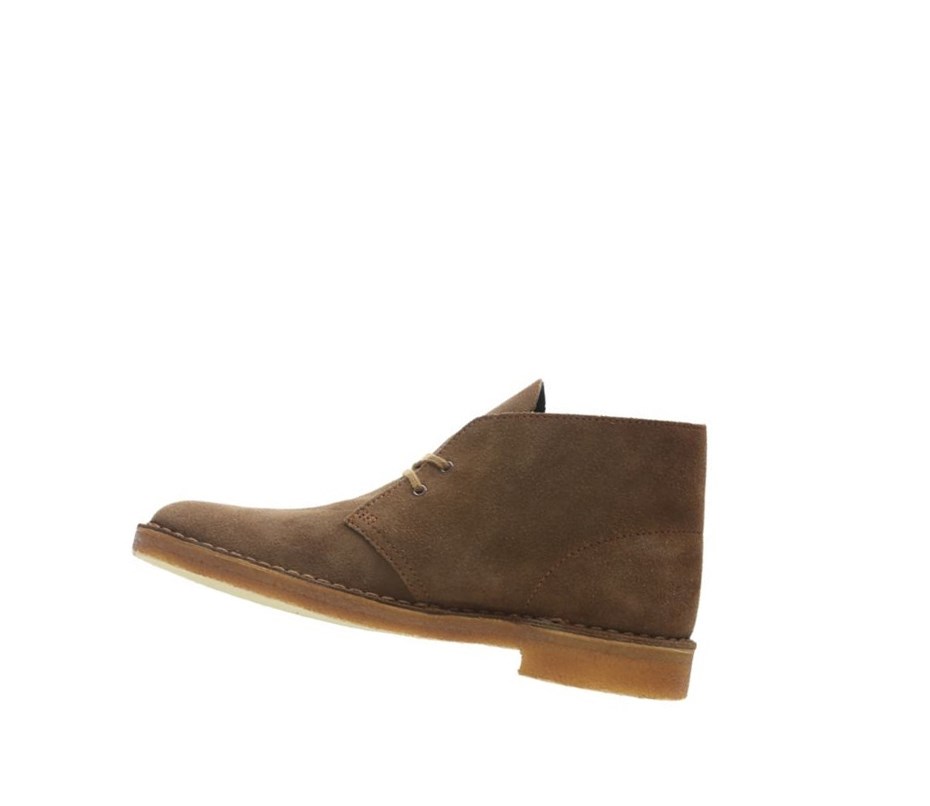 Pustynne Buty Clarks Oryginalne Zamszowe Męskie Brązowe | EYSPAQ126