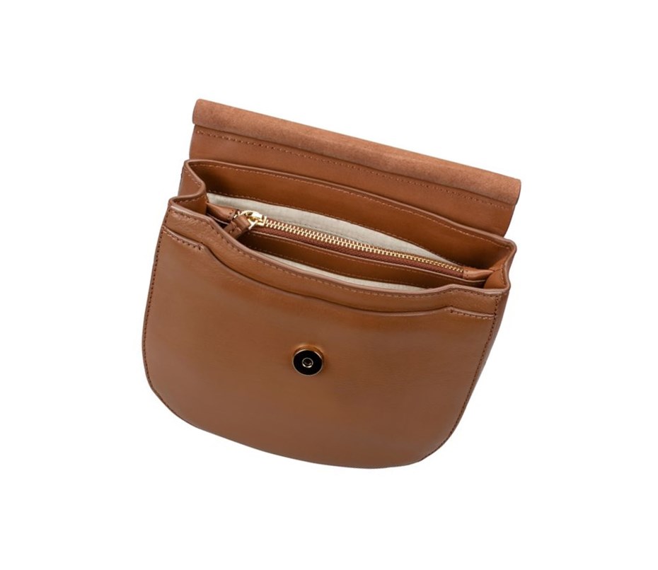Torba Crossbody Clarks Maple Ella Damskie Brązowe | MIUYEV542