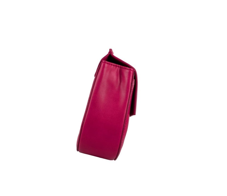 Torba Crossbody Clarks Maple May Skórzane Damskie Fuksja | OYIERJ260