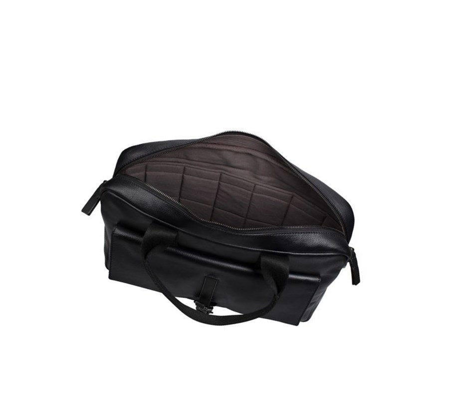 Torby Mini Clarks The Banks Tekstylne Męskie Czarne | PZDFNE215